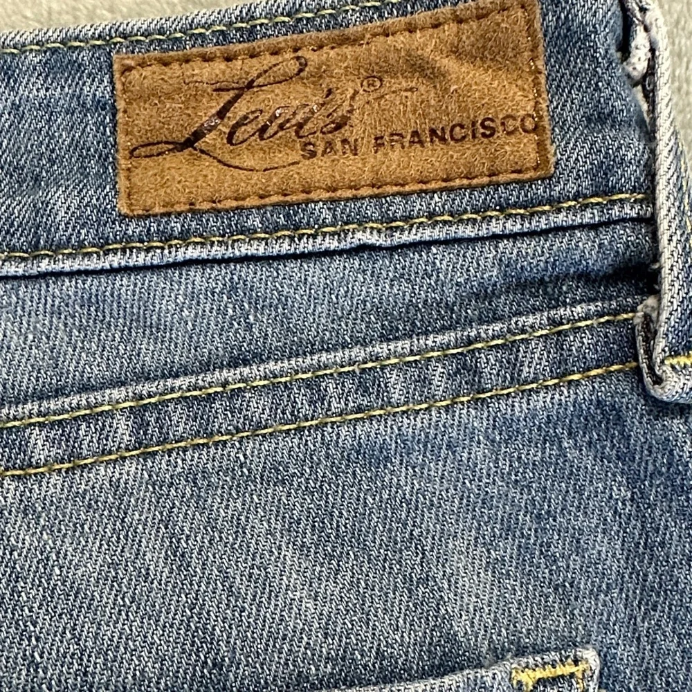 Levi's Women's Blue Jeans size 14 Demi curve classic straight leg - Picture 5 of 11